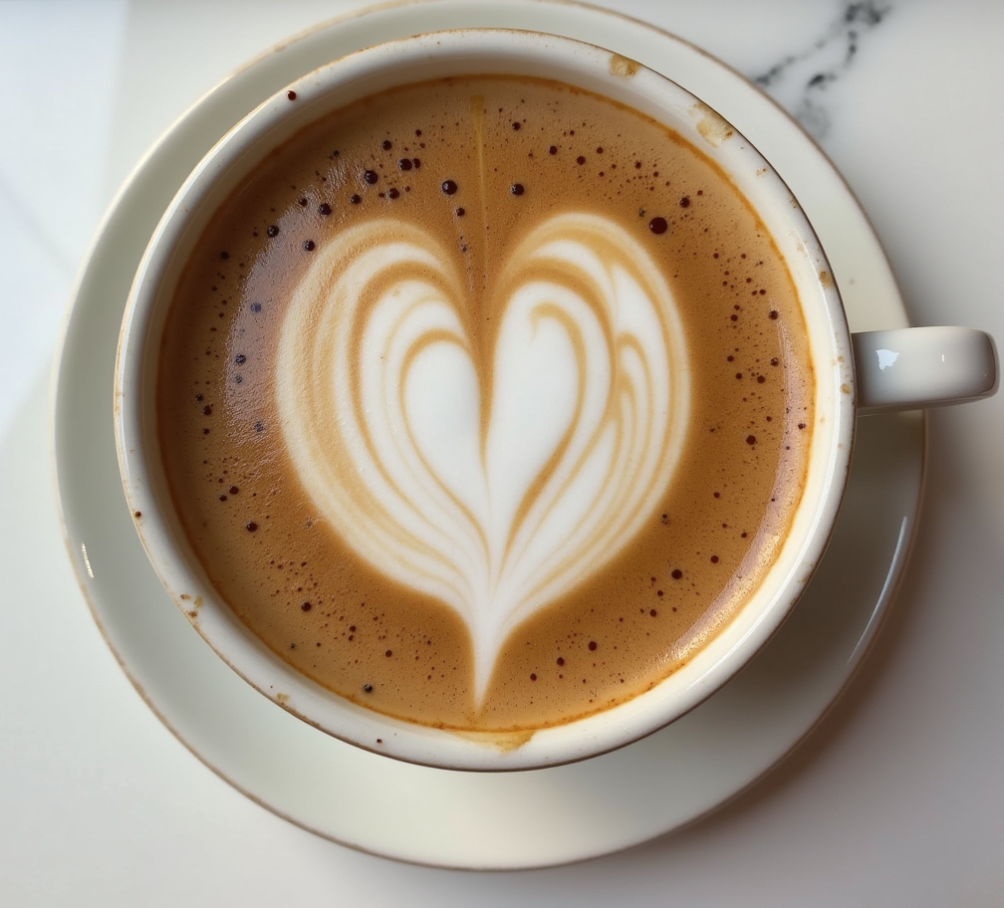 café mousse de lait