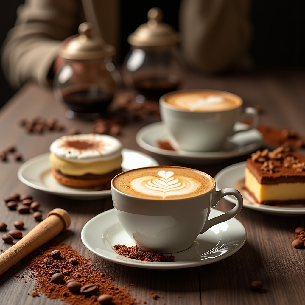 recette autour du café