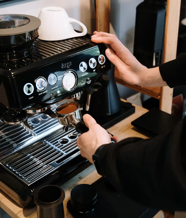 nettoyage machine a café